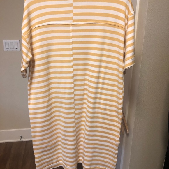Easel striped T shirt dress - Picture 3 of 4